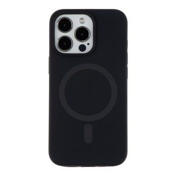 Чехол Glow Silicone Case with Magsafe для iPhone 13 Pro Black 214-03871 фото