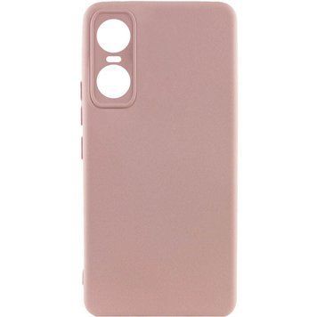 Чохол Silicone Cover Lakshmi Full Camera для Tecno Pop 6 Pro Pink Sand 777-07111 фото