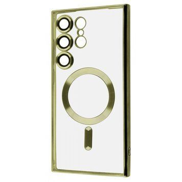 Чехол WAVE Metal Color Case with Magnetic Ring для Samsung Galaxy S25 Ultra Gold 656-08030 фото
