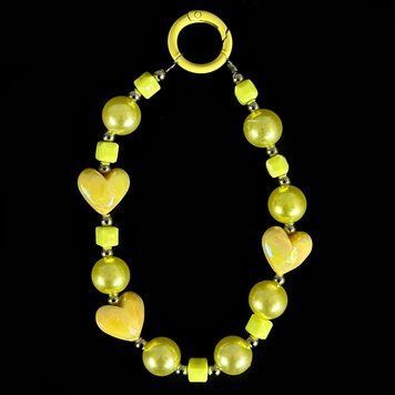 Ремешок-браслет Heart для телефона Yellow 555-04421 фото