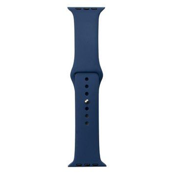 Ремінець для Apple Watch Band Silicone One-Piece Size-S 42/44/45/49 mm Blue Cobalt 212-02035 фото