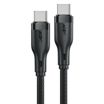 Кабель ACEFAST C8-03 USB-C to USB-C charging data cable Black 6974316282716 фото