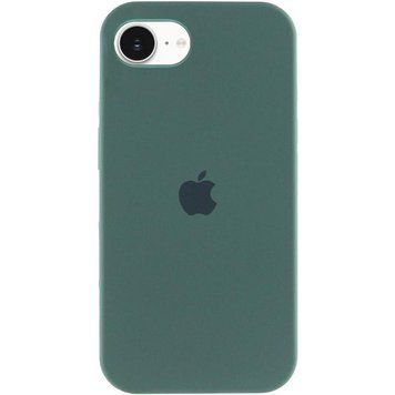 Чехол Silicone Case Full Protective для Apple iPhone 16e\17e (6.1") Pine green 555-04071 фото