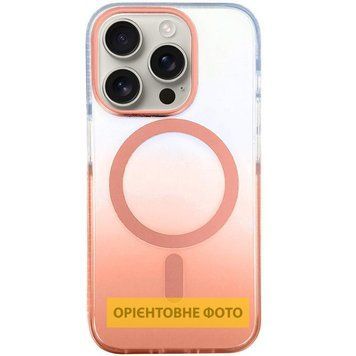 Чохол TPU+PC Phantom with MagSafe для Apple iPhone 16e / 17e (6.1") Peach 656-08492 фото