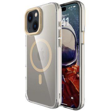 Чехол TPU Space Case Apex with MagSafe для Apple iPhone 13 / 14 / 15 (6.1") Gold 214-03353 фото
