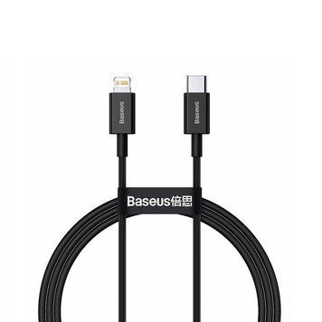 Кабель Baseus Superior Series Type-C to IP PD 20W 2m Black CATLYS-C01 фото