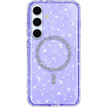 Чохол TPU Eclipse Sparkle (MagFit) для Samsung Galaxy S25+ / S24+ Purple 214-03806 фото