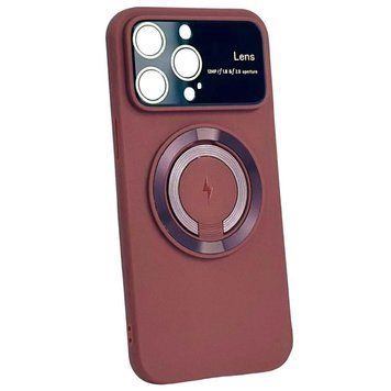 Чехол HD Glass Film Lens Separate Camera with MagSafe для iPhone 13 Bordo 214-02052 фото