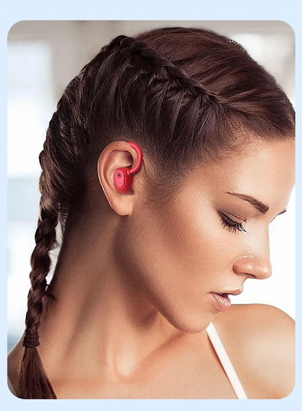 Бездротові навушники TWS XO G2 Bluetooth Earphone Червоні 202-00137 фото