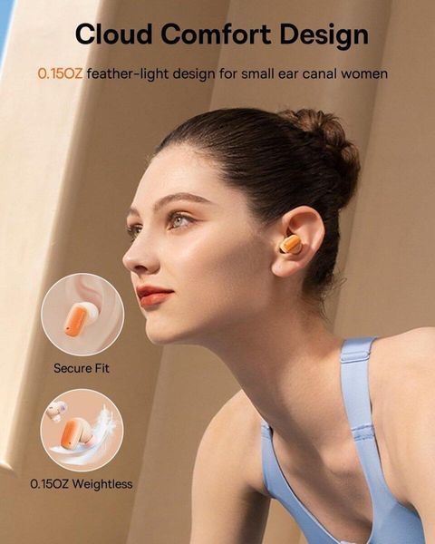 Наушники Baseus AirNora 2 True Wireless Earphones Gradient Orange 656-00850 фото