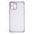 Силиконовый чехол TOTU Armor with Frame для iPhone 12 Pro Max Фиолетовый 208-01006 фото
