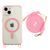 Чохол TPU+PC LanyardCase with MagSafe для iPhone 13/14 Pink 214-03127 фото