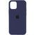 Силиконовый чехол для iPhone 14 Pro Dark Blue 666-00834 фото