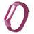 Ремешок для Xiaomi Mi Band 3/4/5/6/7 Nylon Purple 212-02485 фото