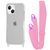 Чохол WAVE Clear Case With Strap для Iphone 15 Pink 208-05288 фото