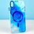 Чехол Wave Stylish Creative с MagSafe для iPhone Xr Прозрачно-синий 214-01366 фото