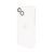 Чехол для смартфона AG Glass Matt Frame Color для iPhone 12 Pearly White 666-00559 фото