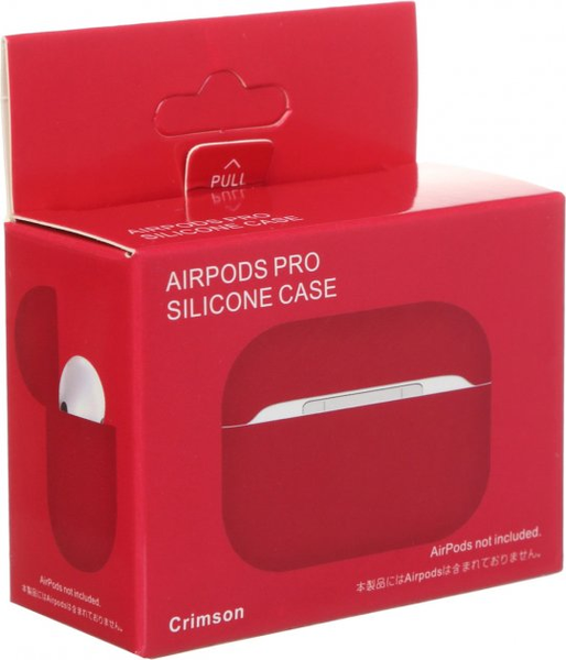 Силіконовий чохол для навушників AirPods Pro Red 203-00054 фото