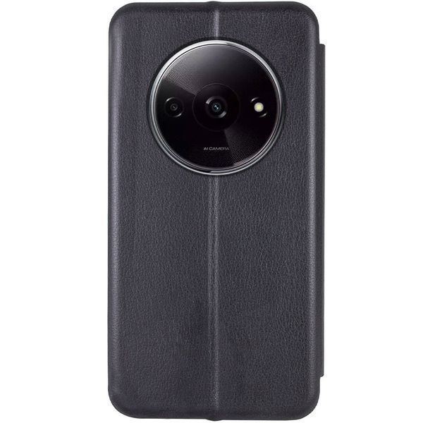 Кожаный чехол-книжка Classy для Xiaomi Redmi A3 Black 777-05555 фото