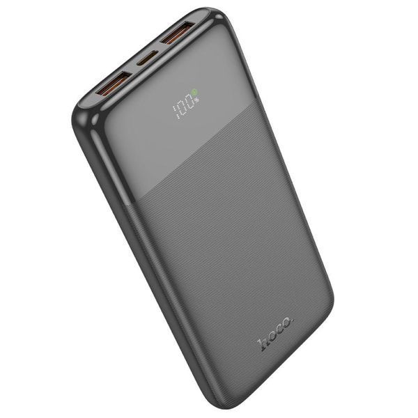 Power Bank Hoco J121 Fast 22.5W+PD20W fully compatible with digital display 10000 mAh Чорний 656-03286 фото