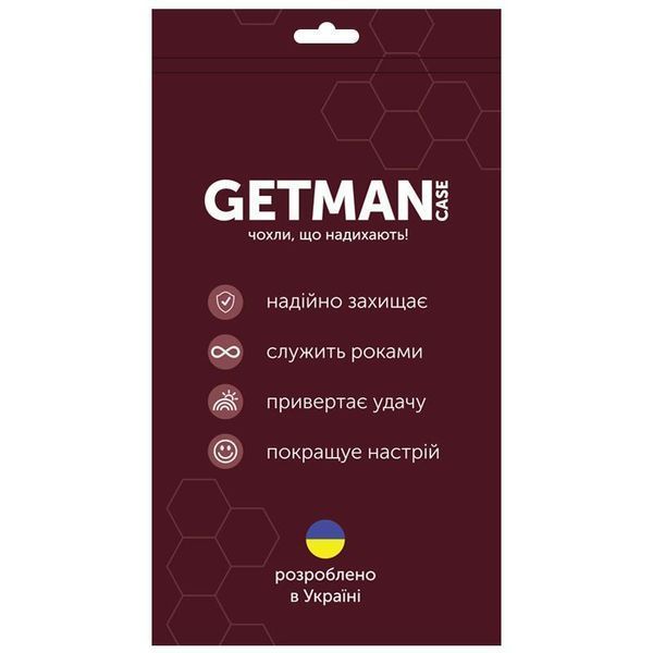 TPU чохол GETMAN Ease посилені кути для Apple iPhone 17 (6.3") 777-08566 фото