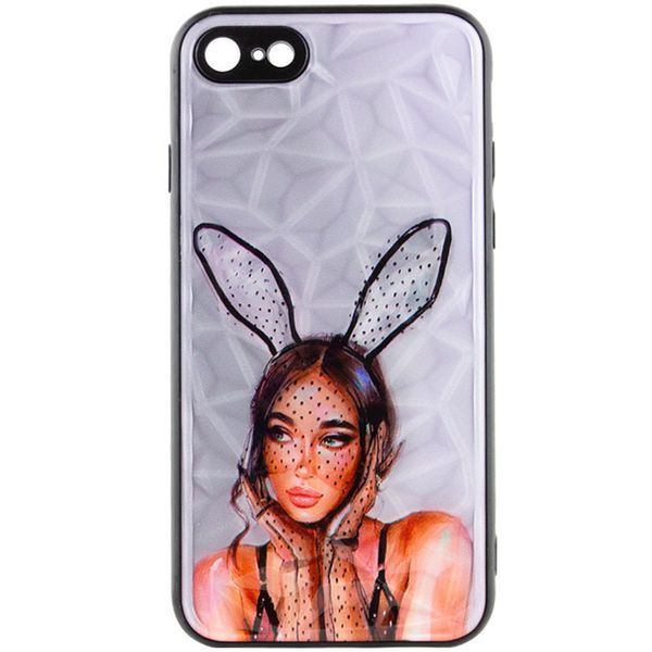 TPU+PC чехол Prisma Ladies для Apple iPhone 7 / 8 / SE (2020) (4.7") Rabbit 208-06048 фото