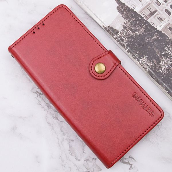 Шкіряний чохол-книжка GETMAN Gallant (PU) для TECNO Camon 30 (CL6) Red 777-06171 фото