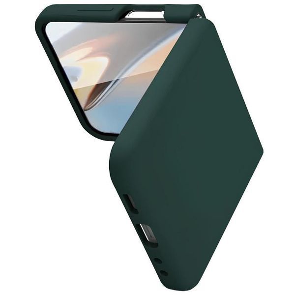Чехол Foldables Silicone Cover Lakshmi для Samsung Galaxy Z Flip5 Cyprus Green 555-03151 фото