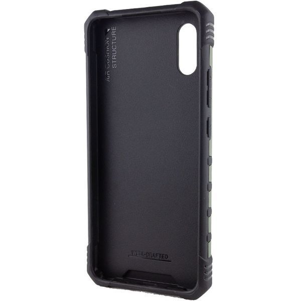 Ударостійкий чохол Pathfinder Ring для Xiaomi Redmi 9A Army Green 777-07899 фото