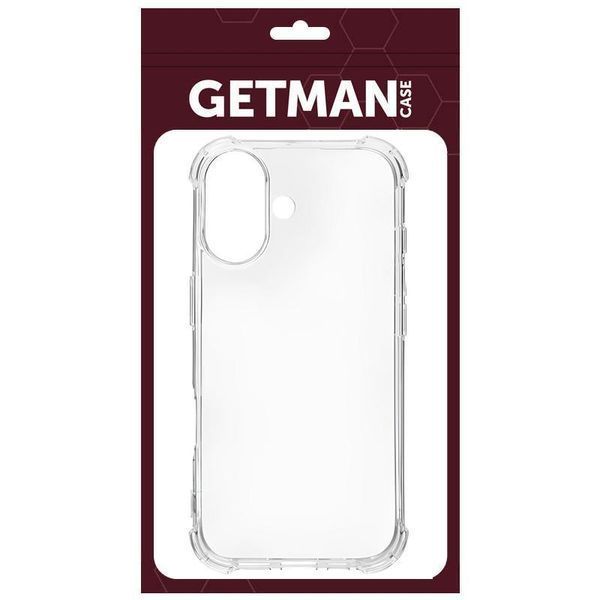 TPU чохол GETMAN Ease посилені кути для Apple iPhone 17 (6.3") 777-08566 фото