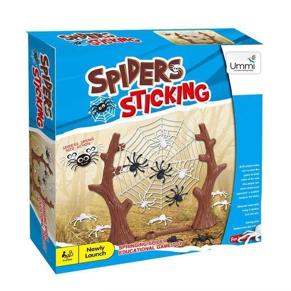 Настільна інтерактивна гра Ummi 707-105 Spider Sticking Game 656-03366 фото