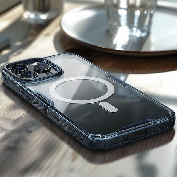 TPU чехол Nillkin Nature Pro Magnetic для Apple iPhone 16 Pro Max (6.9") Blue 777-08020 фото