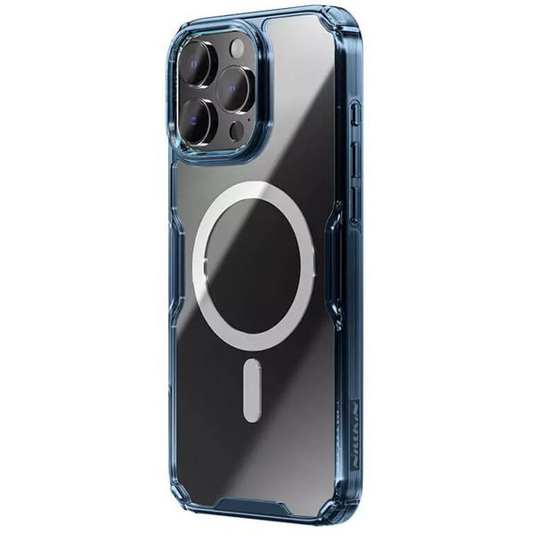 TPU чехол Nillkin Nature Pro Magnetic для Apple iPhone 16 Pro Max (6.9") Blue 777-08020 фото