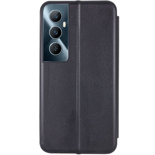 Шкіряний чохол-книжка Classy для Realme C65 4G Чорний 777-03458 фото