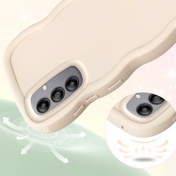 Чехол TPU Ripple для Samsung Galaxy S23 FE Antique White 555-01159 фото
