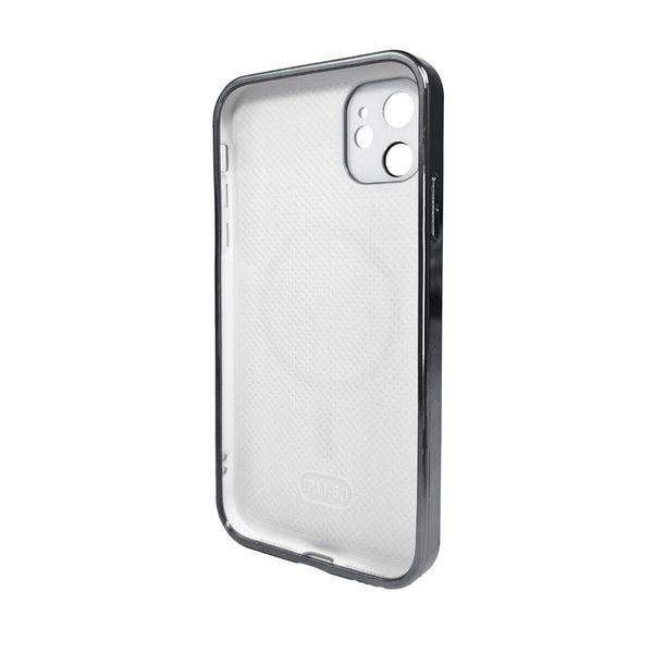 Чохол AG Glass Sapphire Frame MagSafe для iPhone 15 White 666-02824 фото
