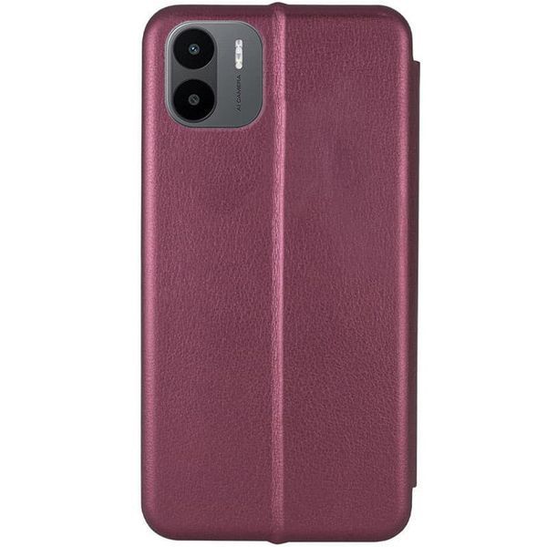 Кожаный чехол-книжка Classy для Xiaomi Redmi A1 / A2 Maroon 777-05859 фото