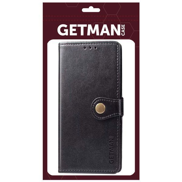 Кожаный чехол-книжка GETMAN Gallant (PU) для ZTE Blade A7s (2020) Black 777-06521 фото
