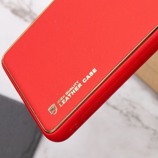Кожаный чехол Xshield для Xiaomi Redmi 13C / Poco C65 Красный / Red ILSO-00000070087-7 фото