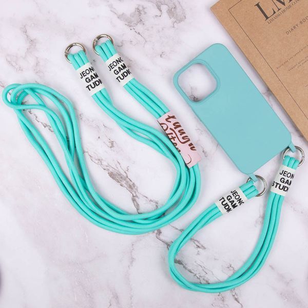 Чехол TPU two straps California для iPhone 13 Pro Max Marine Green 208-05668 фото