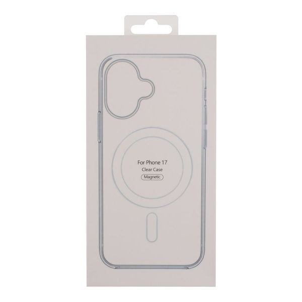 Чехол TPU Clear Case with Magsafe для iPhone 17 Transparent 214-03756 фото
