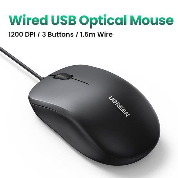 Мышь UGREEN Wired Mouse 656-03218 фото