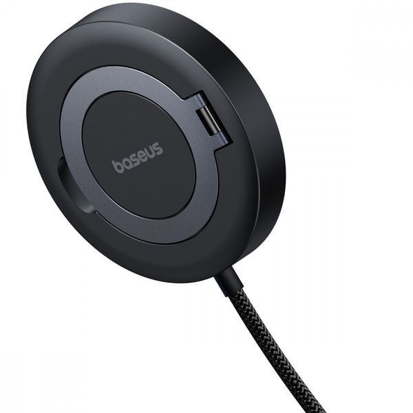 Бездротовий ЗП Baseus Simple Mini4 Qi2 15W Black P10273300121-01 фото