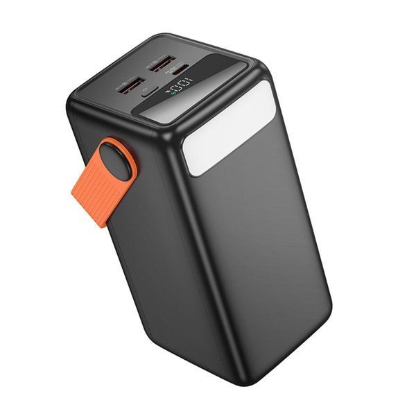 Зовнішній акумулятор BOROFONE BJ66B Magnifico 22.5W+PD20W fully compatible power bank (60000mAh) Black 656-01155 фото