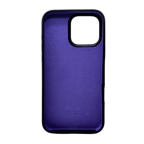 Силіконовий чохол для iPhone 16 Pro Berry Purple 666-01196 фото