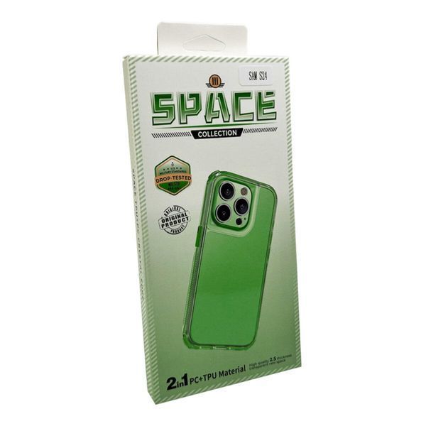 Противоударный чехол для смартфона Space III для Samsung Galaxy S24 Plus Green 666-02152 фото