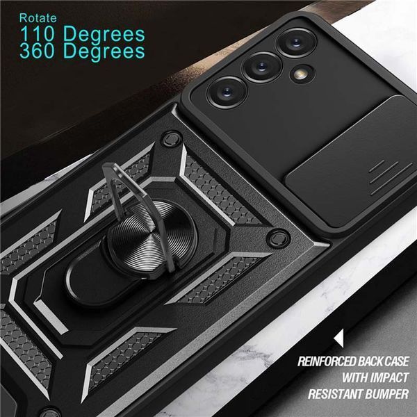 Ударопрочный чехол Camshield Serge Ring для Samsung Galaxy M23 5G / M13 4G Black 777-04588 фото