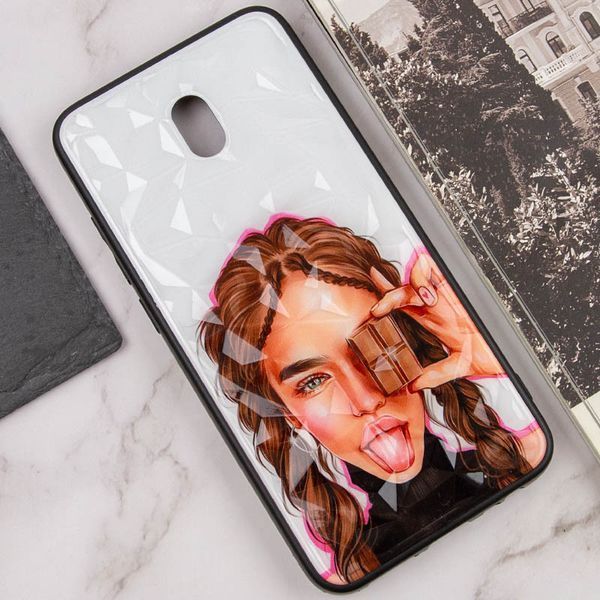 TPU+PC чохол Prisma Ladies для Xiaomi Redmi 8a Chocolate 777-07420 фото
