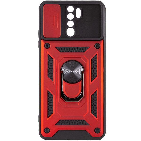 Ударостійкий чохол Camshield Serge Ring для Xiaomi Redmi Note 8 Pro Red 777-04663 фото