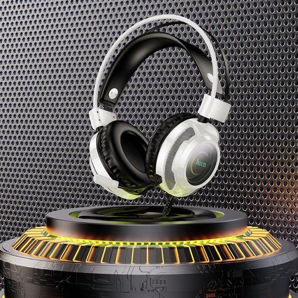 Наушники игровые HOCO W110 Resource gaming headphones White 656-03938 фото
